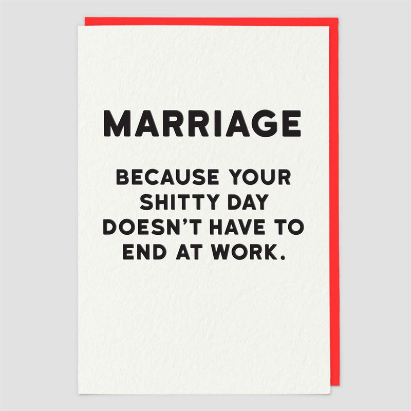 Redback | Marriage Because Your Shitty Day Doesn't Have to End At Work