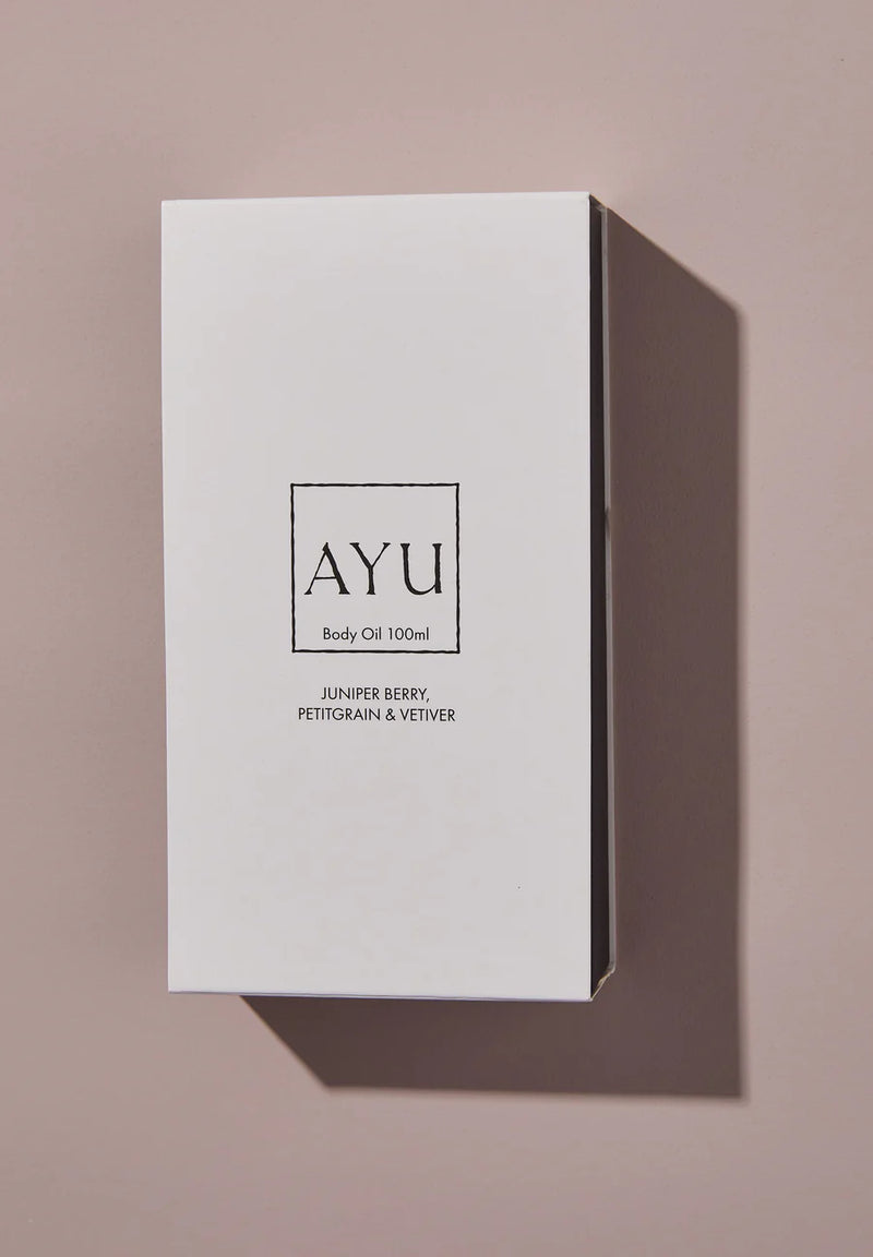 The AYU | Body Oil - Juniper Berry, Petitgrain & Vetiver