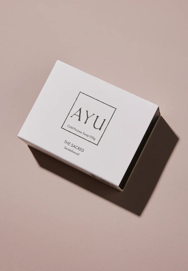 The AYU | The Sacred - Sandalwood Cold Pressed Soap