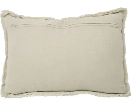 Banyan | Manly Kantha Ribbed Cushion