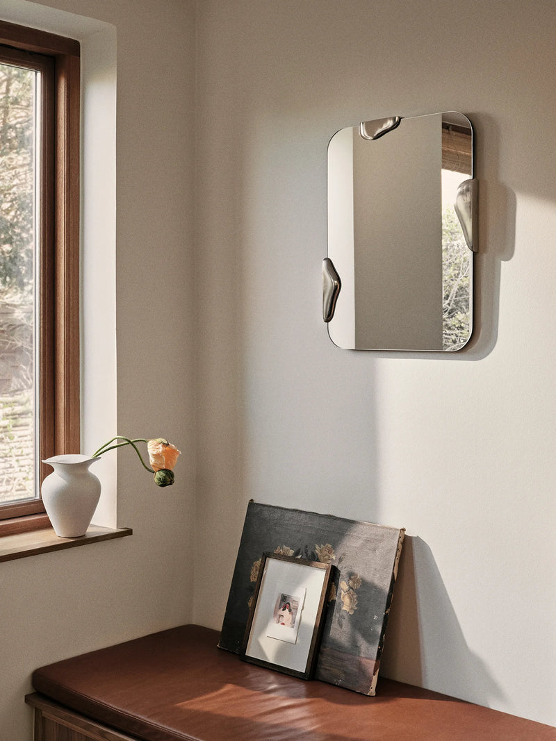 Broste Florentina Vase - Off White