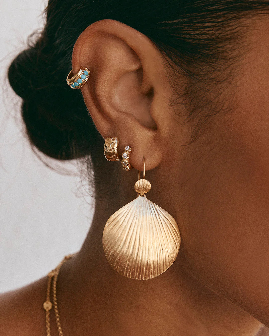 Fairley | Antique Gold Chubby Huggies