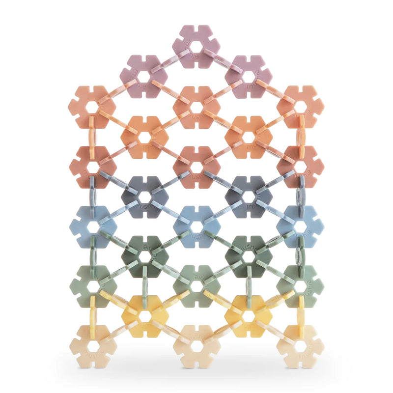 Mushie | Hex Building Toy Set