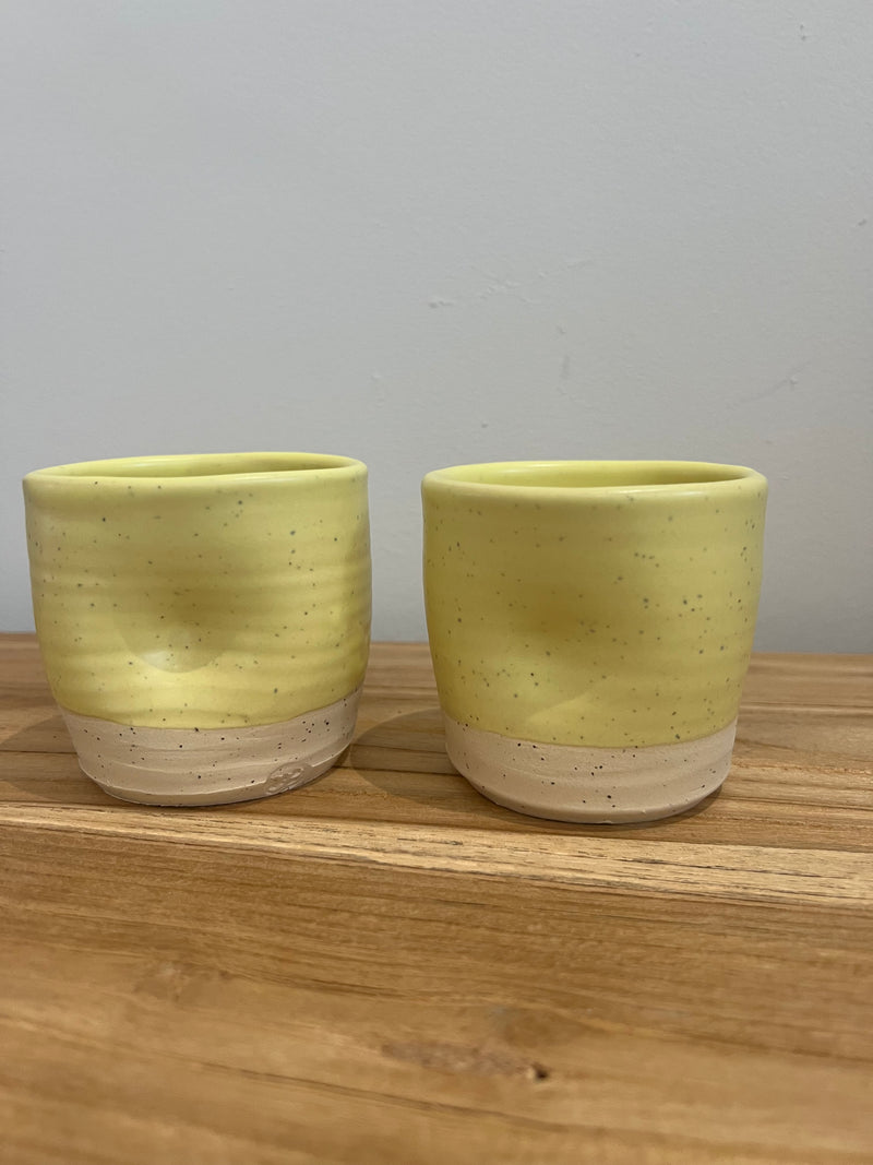 Pottery Pinch Mugs