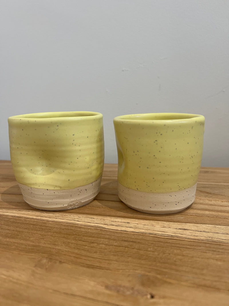 Pottery Pinch Mugs