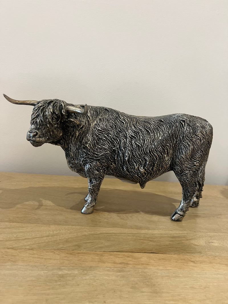 Bull with Horns Statue