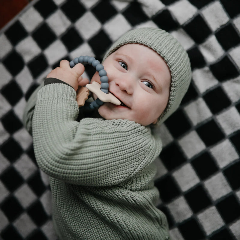 Mushie | Space Teething Ring