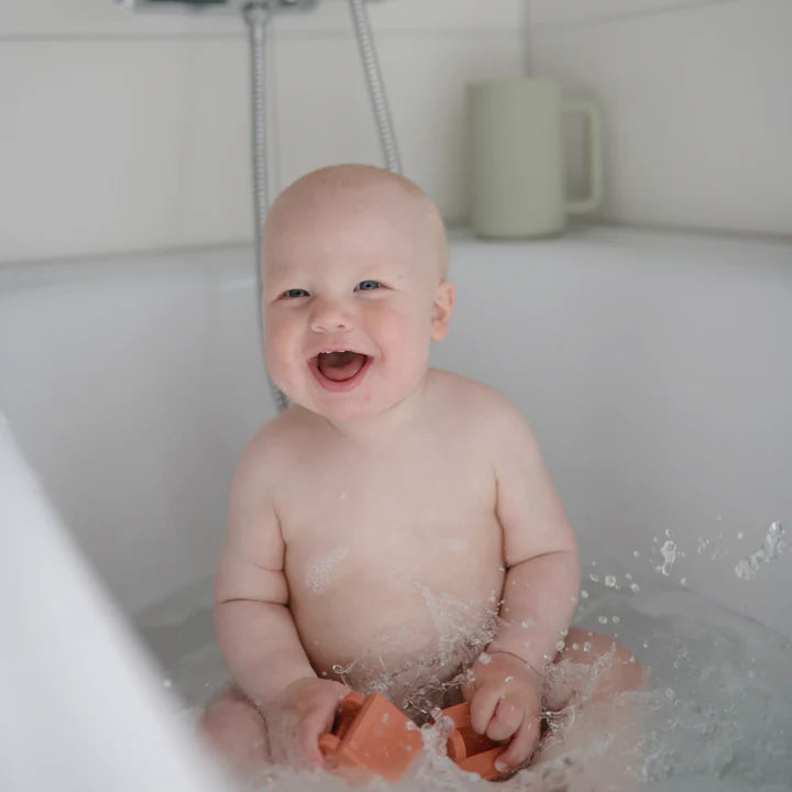 Mushie | Vehicles Mold Free Bath Play Set - 4 Pack