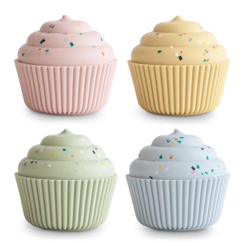 Mushie Mix & Match Cupcake Toy