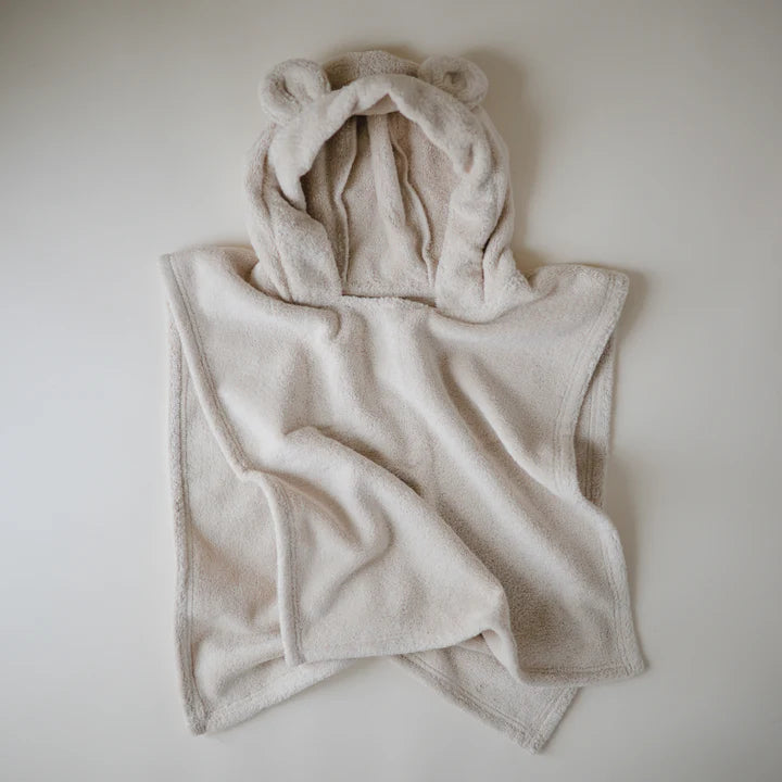 Mushie | Bear Poncho Towel