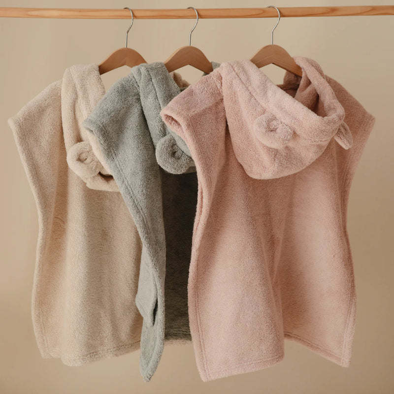 Mushie | Bear Poncho Towel