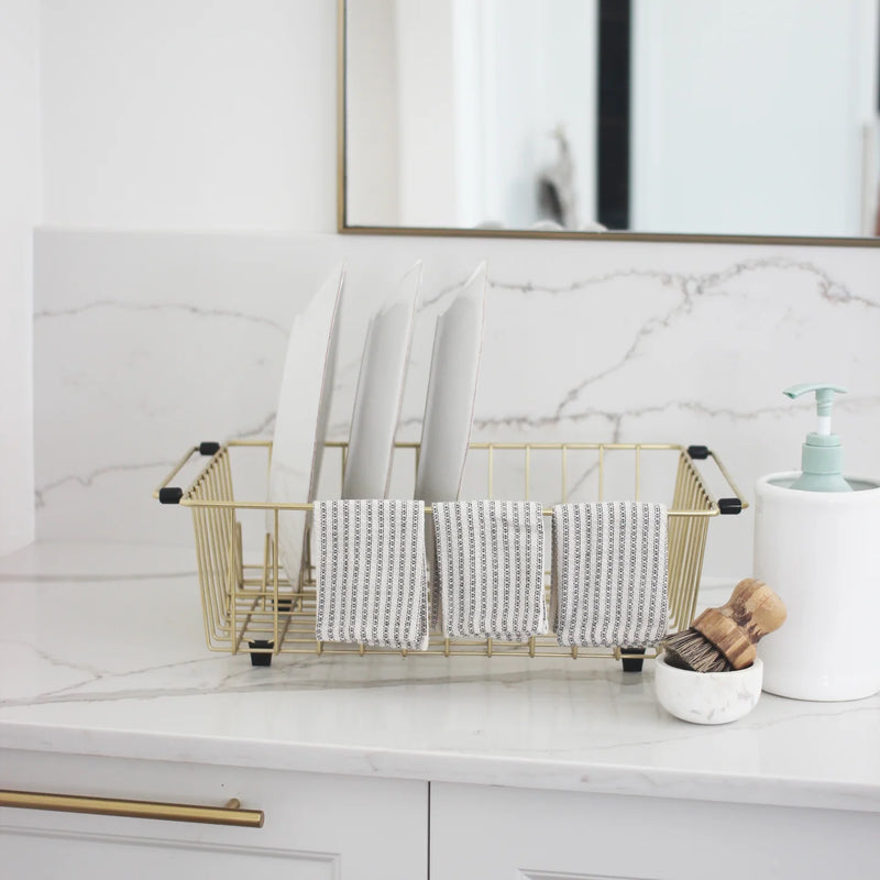 Raine & Humble | Manor Stripe Waffle Dish Cloths