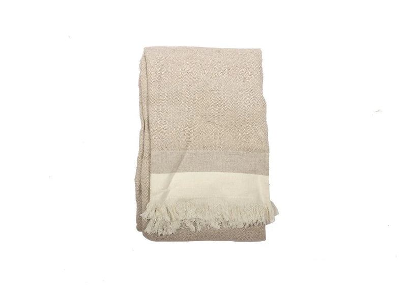 Raine & Humble | Heavy Herringbone Throw