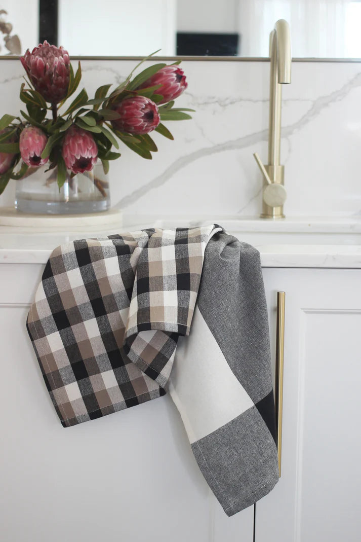 Raine & Humble | Giant Check Tea Towel