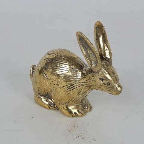 Brass Rabbit | Crouching