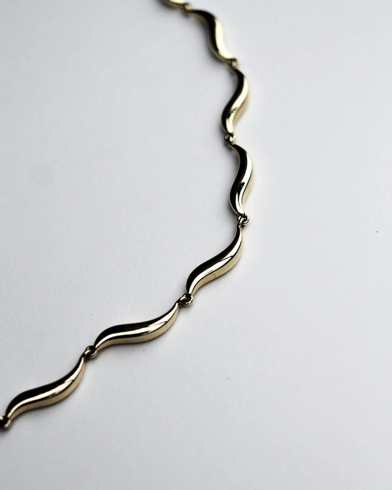 F+H Studios | Wave Choker Necklace