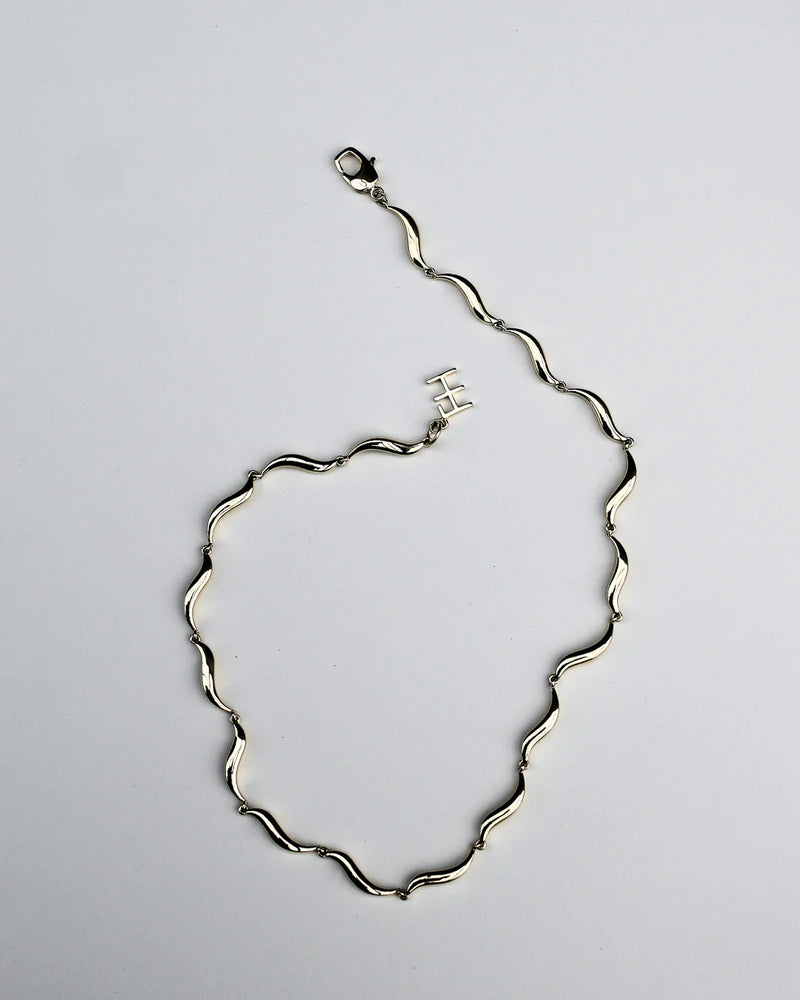 F+H Studios | Wave Choker Necklace