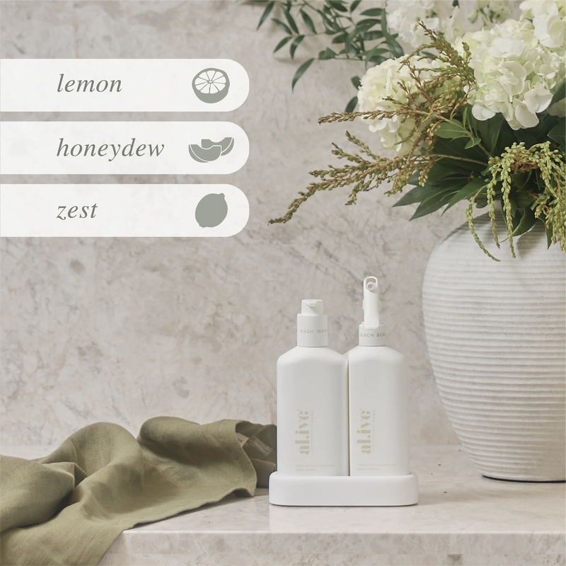 al.ive Home | Kitchen Duo - Lemon Myrtle & Honeydew
