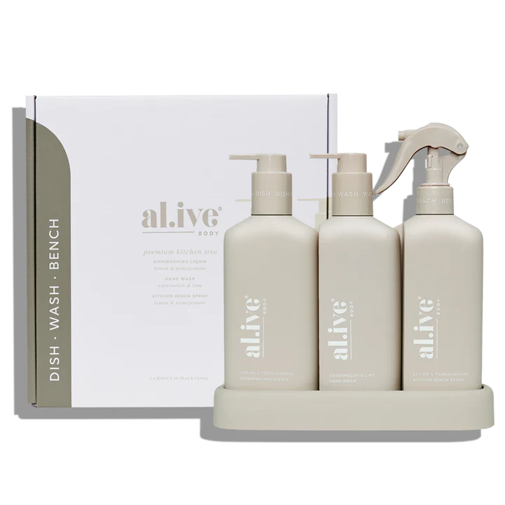 al.ive Home | Kitchen Trio - Lemon & Pomegranate + Watermelon & Lime