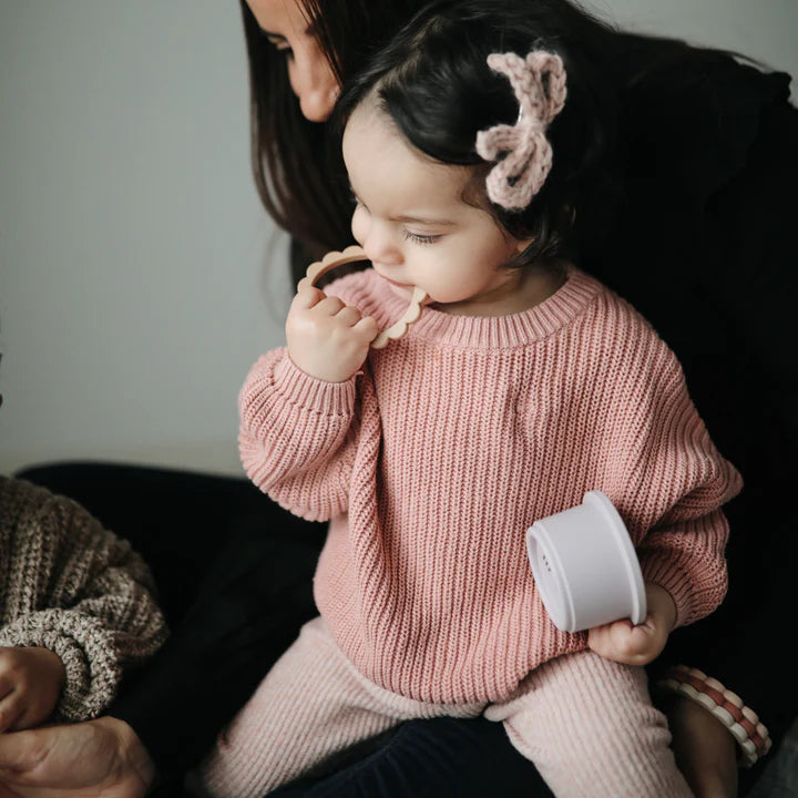 Mushie | Flower Teether Bracelet