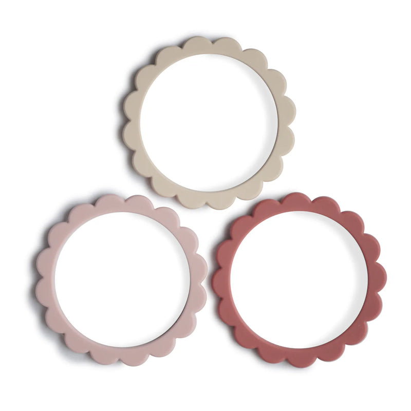 Mushie | Flower Teether Bracelet