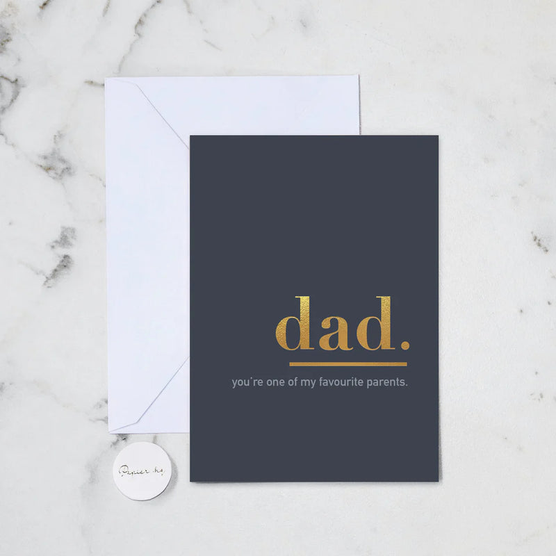 Dad | Favourite Parent Greeting Card
