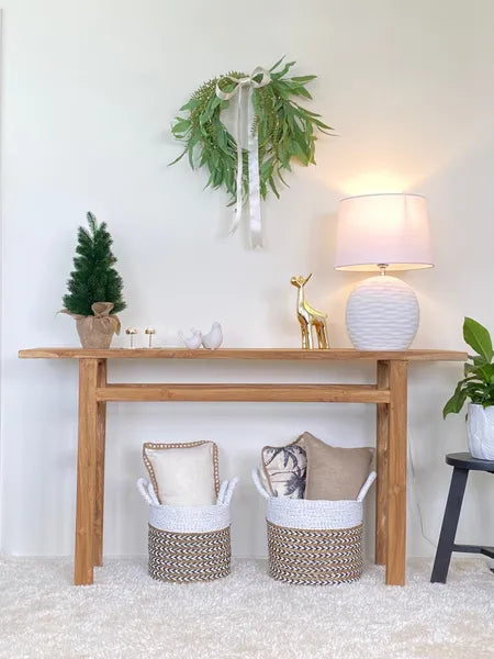 Rustico Entryway Console Table Small