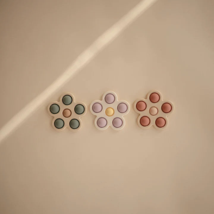 Mushie | Flower Press Toy
