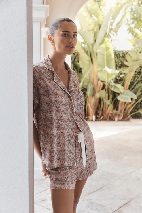 Gingerlilly | Tori Coffee Zig Zag Modal PJ