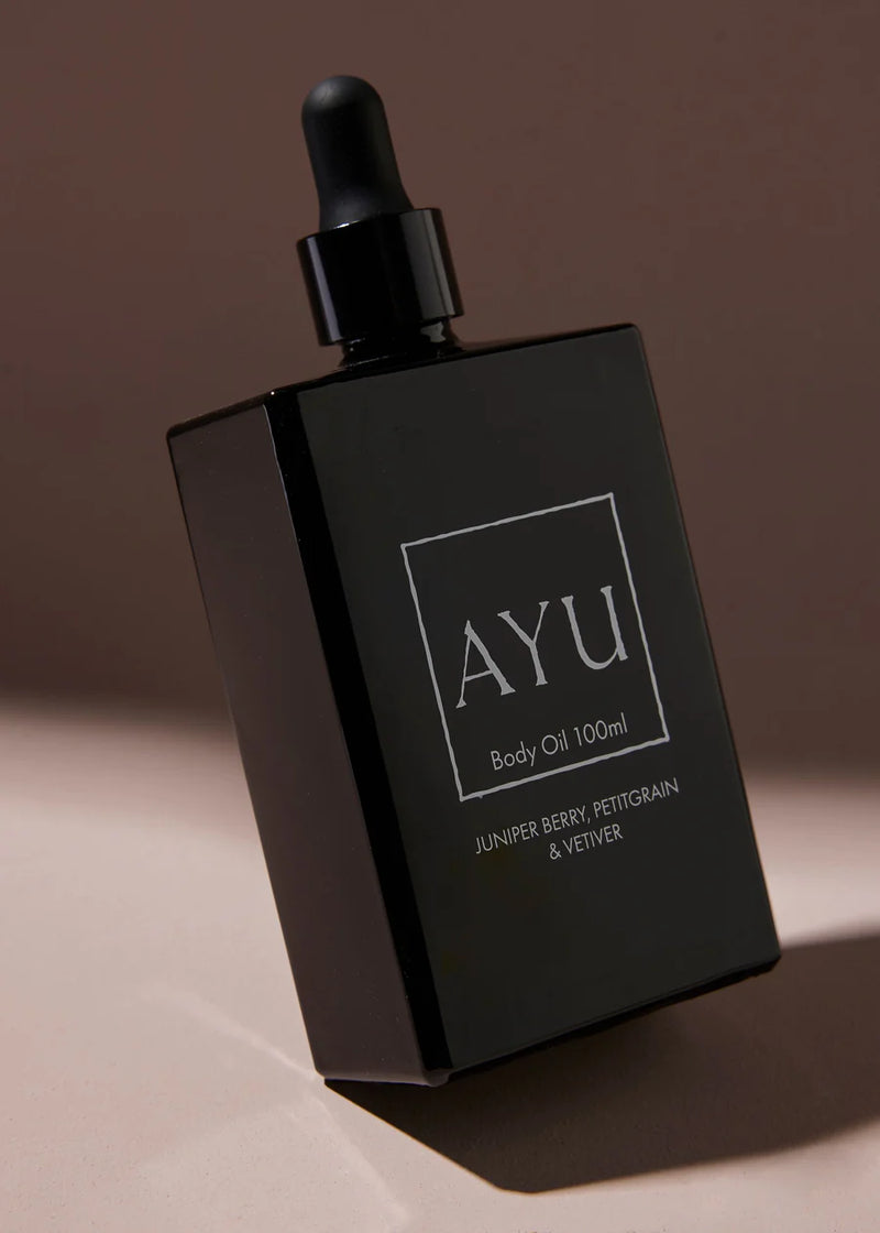 The AYU | Body Oil - Juniper Berry, Petitgrain & Vetiver