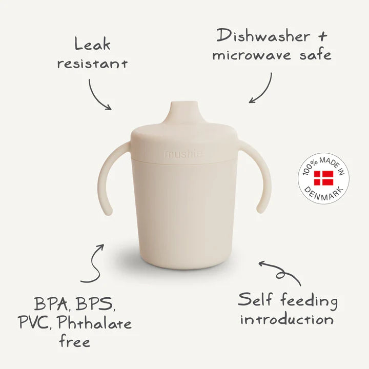 Mushie | Trainer Sippy Cup with Handle