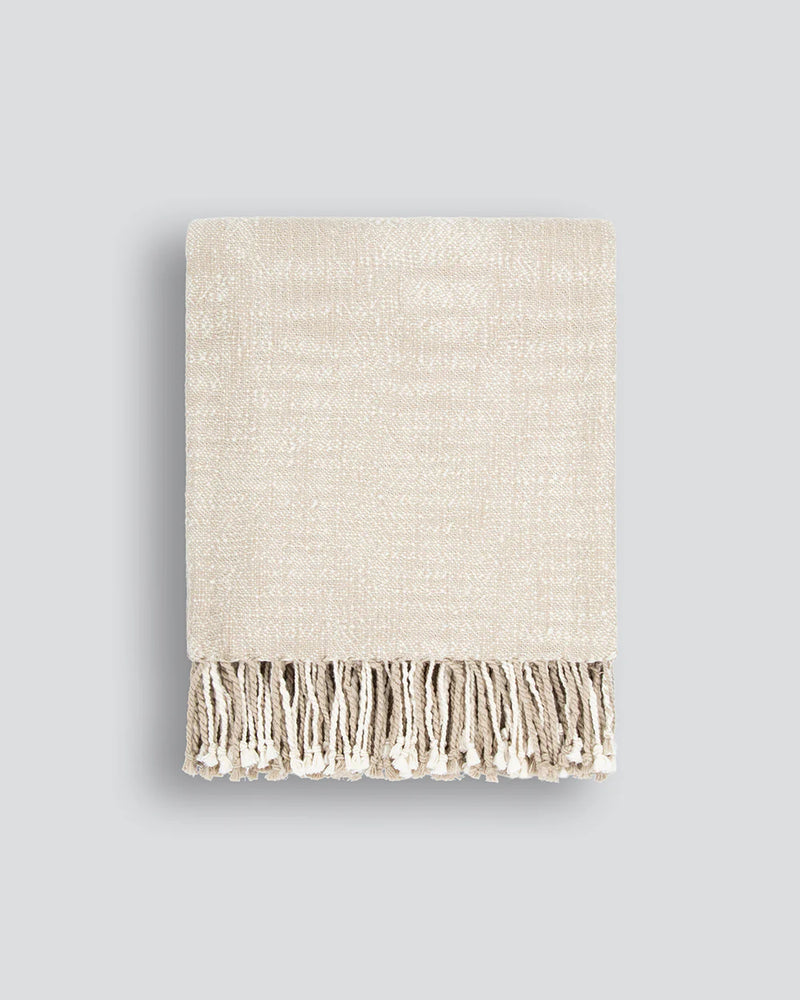 Varese Throw | Biscuit
