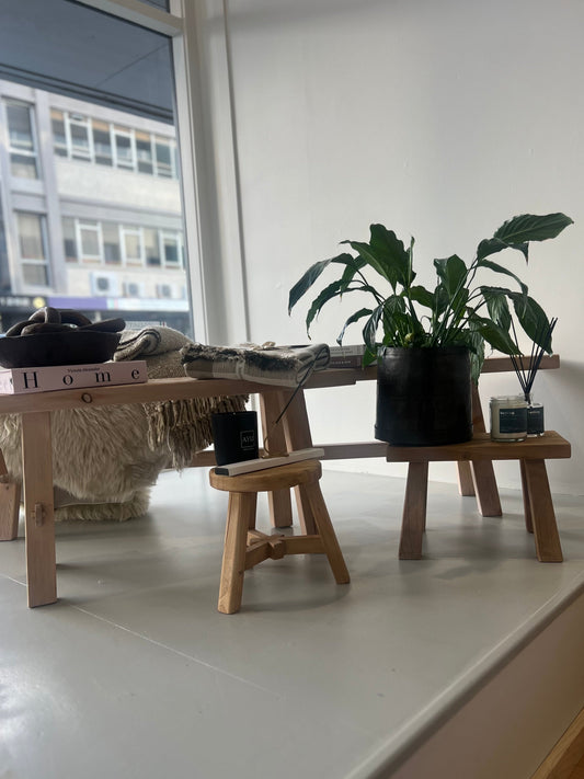 Big Style in a Small Seat - Why We Love Wooden Mini Stools