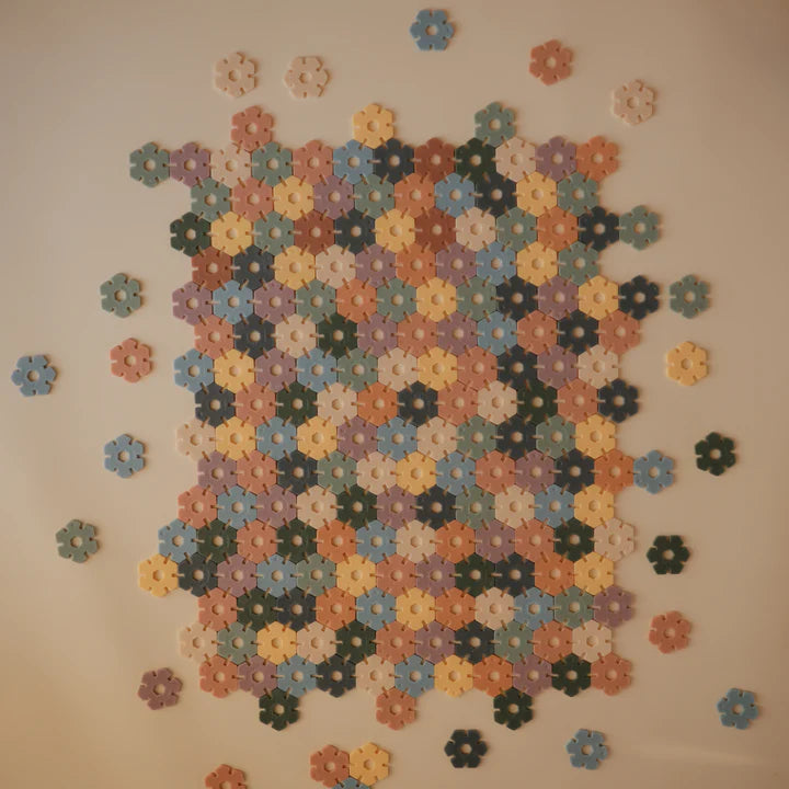 Mushie | Hex Building Toy Set