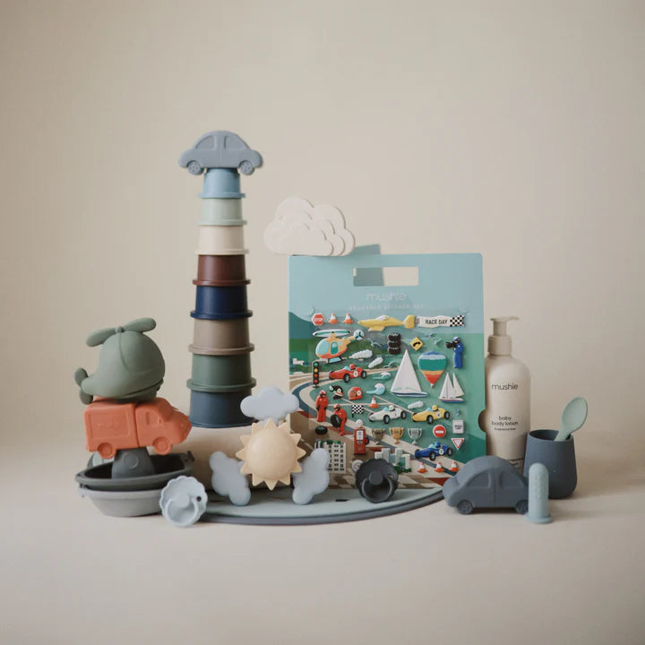 Mushie | Reusable Sticker Set (Race Cars)