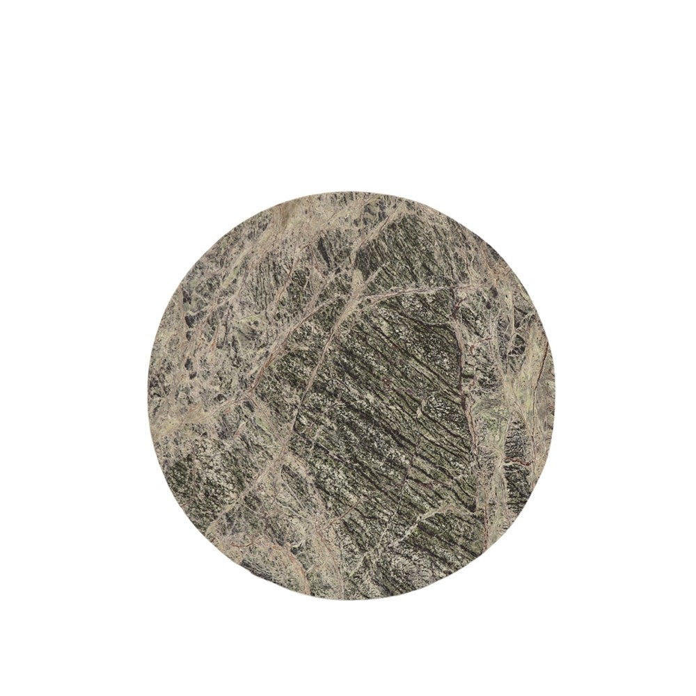 Round Marble Charger Plate | Forest