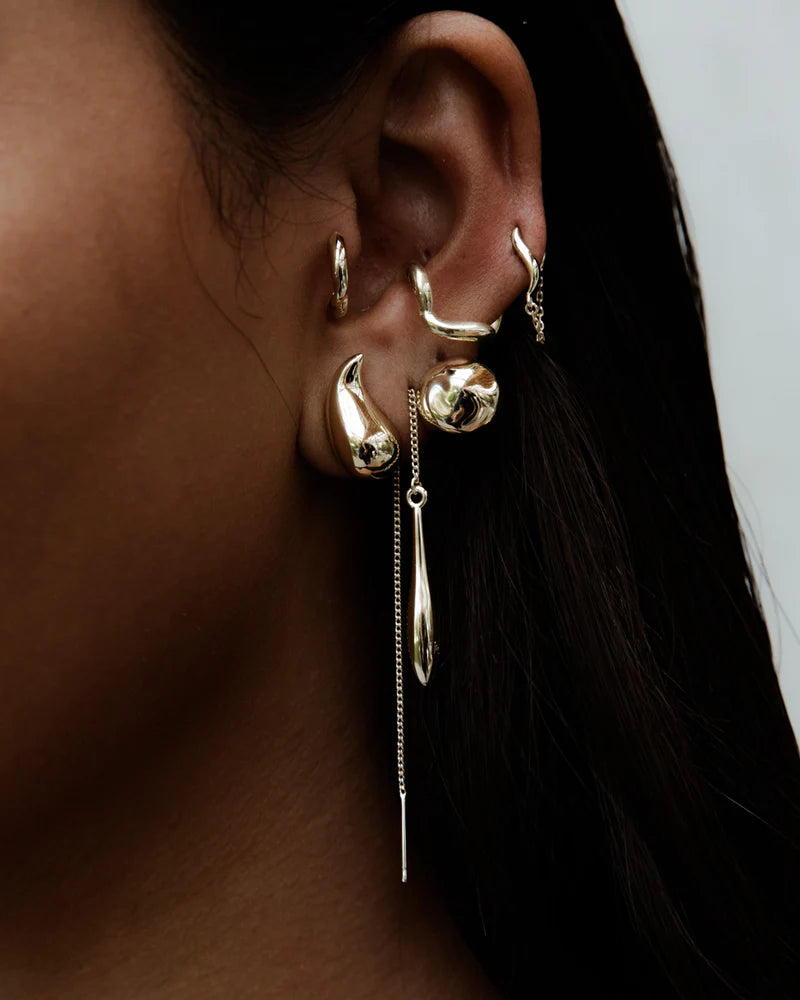 F+H Studios | Wave Chain Studs