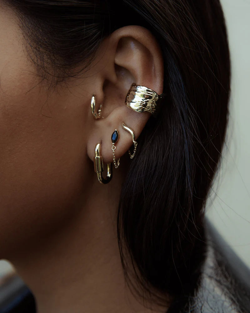 F+H Studios | Wave Chain Studs