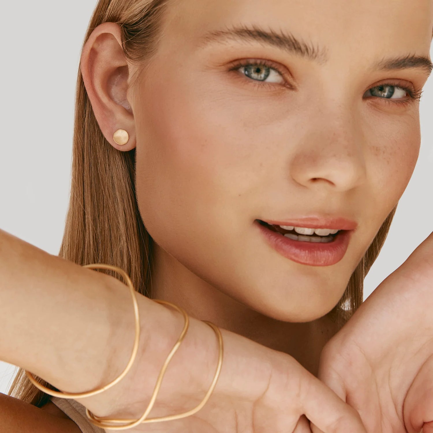 Failey | Gold Disc Studs