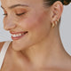 Failey | Antique Gold Midi Hoops