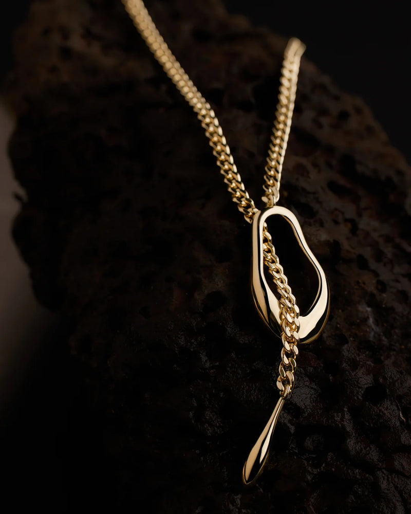 F+H Studios | Lariat Organic Necklace