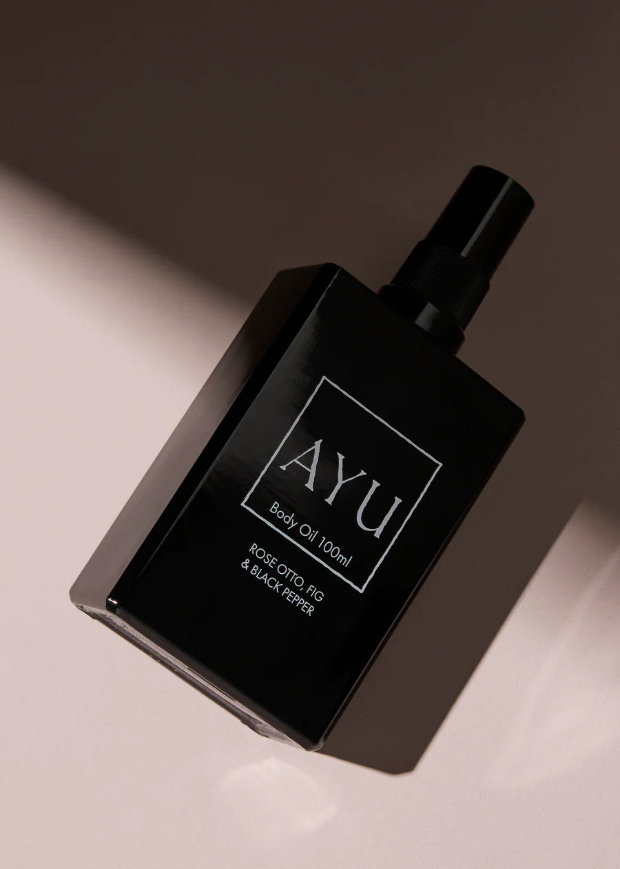 The AYU | Body Oil - Rose Otto, Fig & Black Pepper