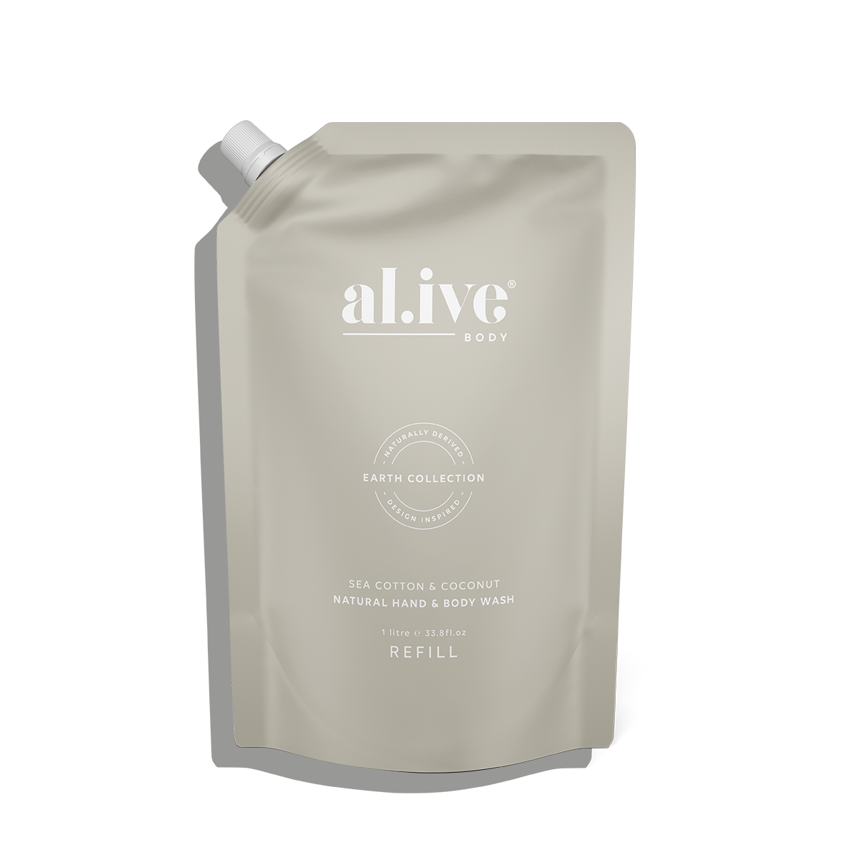 al.ive Body | Wash Refill 1ltr - Seacotton & Coconut
