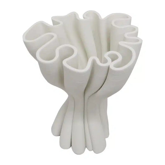 Le Forge | 3D Cooper Vase - White