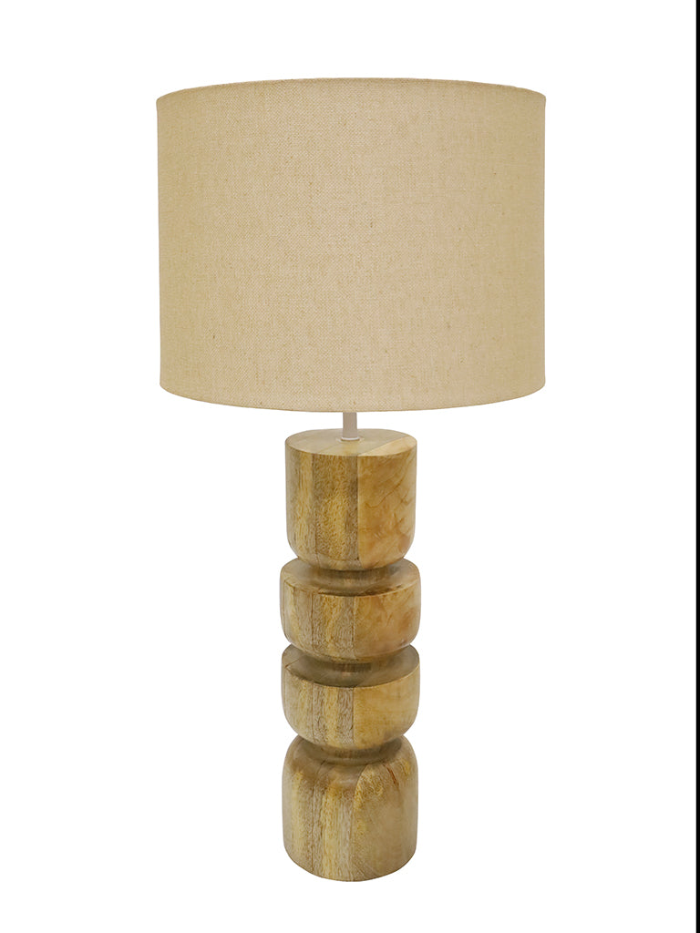 Banyan | Hulu Table Lamp With Linen Shade