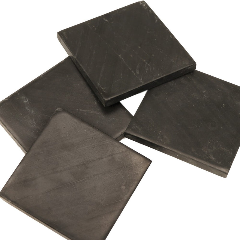 Marble Coasters |Black