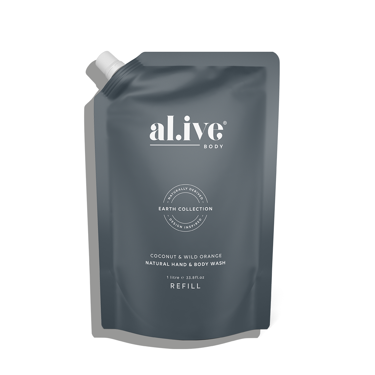 al.ive Body | Wash Refill 1ltr - Coconut & Wild Orange
