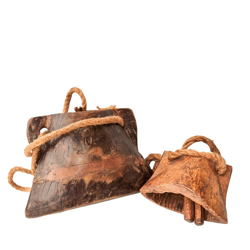 Original Wooden Cow Bell
