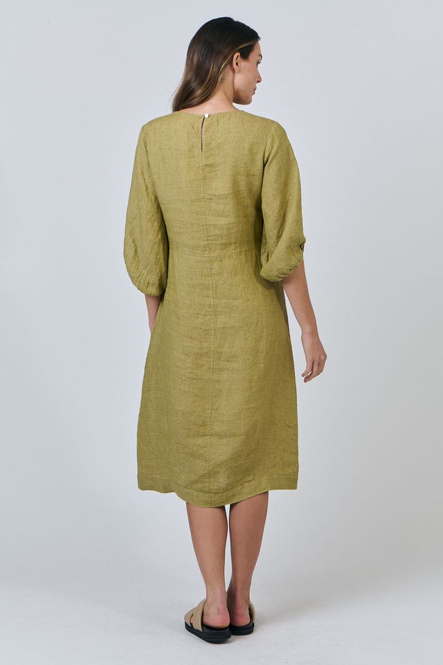 Naturals Linen Dress | Bamboo