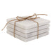 Marble Square Coasters - Set of 4